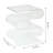 Modern S-curve Acrylic Display Table, Multi-functional Living Room End Table,bookstand-1772726298