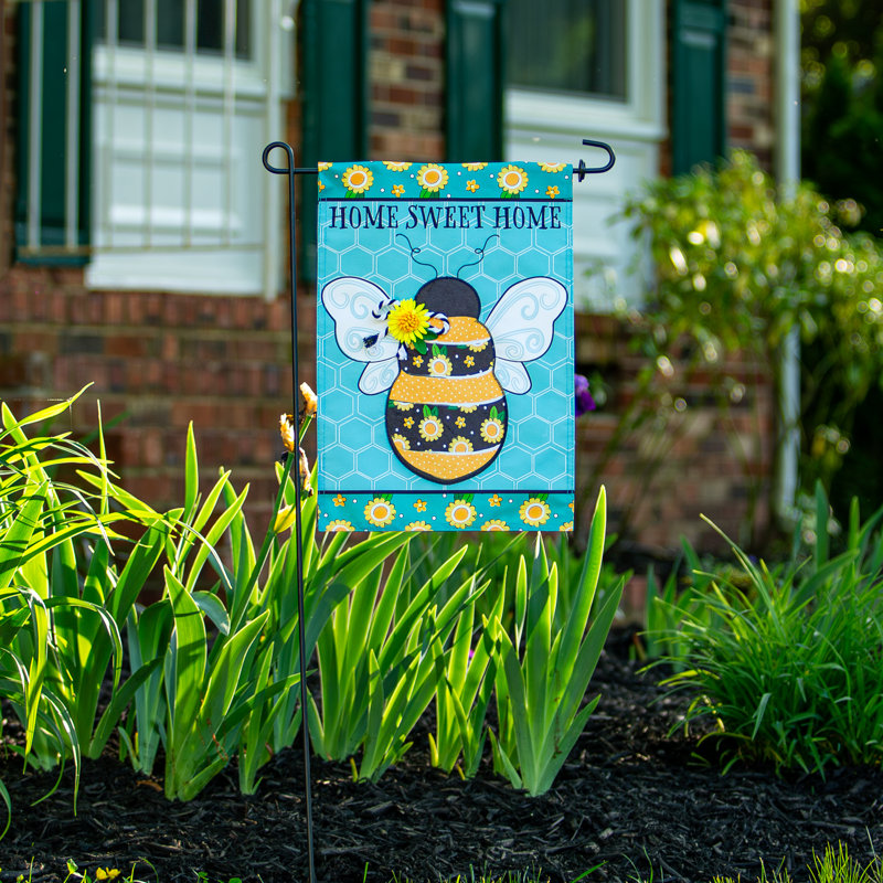 Drapeau de jardin en polyester 18 x 12,5 po Blairmore