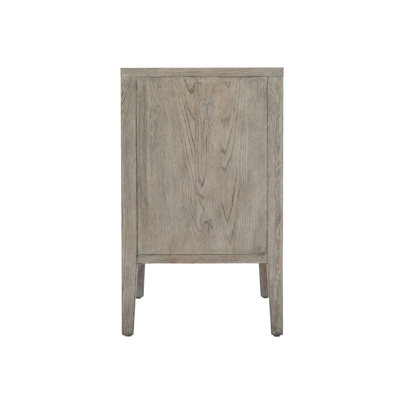 Albion 2 - Drawer Nightstand in Pewter