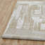 Tapis géométrique ivoire Tisha-133241725