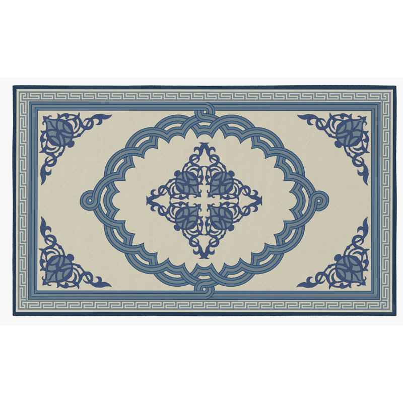 Kharbanda Oriental Indoor Rug, Rectangle 5' x 7'