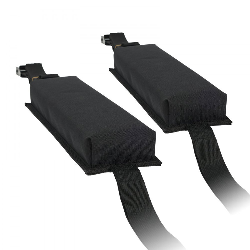 Soft Roof Rack Pads 15.5in 176lbs Load Capacity for Kayak Canoe Surfboard