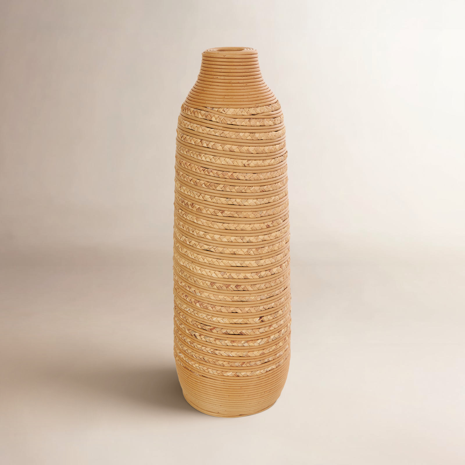 Wynda Handmade Seagrass Table Vase, Medium