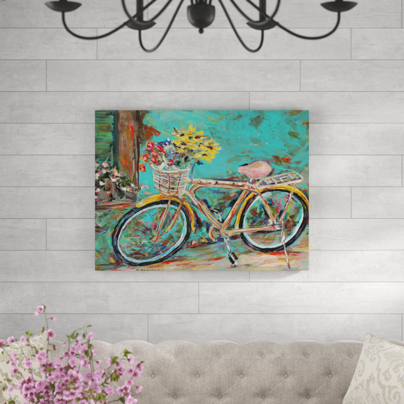 Art sur toile sarcelle pour l'extérieur