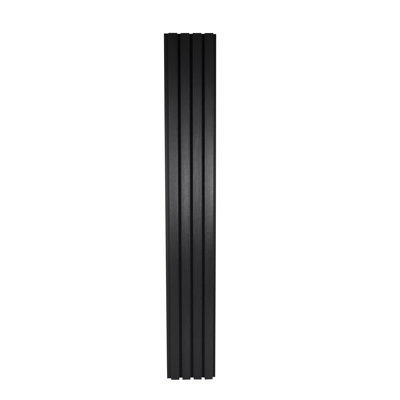 106" X 8.6" Composite Outdoor Wall Cladding Panels, European Slatted Wpc Siding For Exterior Facades, Garden Walls & Offices