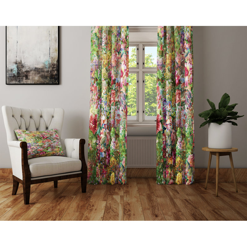 Rideau simple Sharen, L 20 po x L 82 po