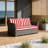 48" X 24" Waterproof Outdoor Loveseat Cushion Set, Patio Furniture Replacement-112071056