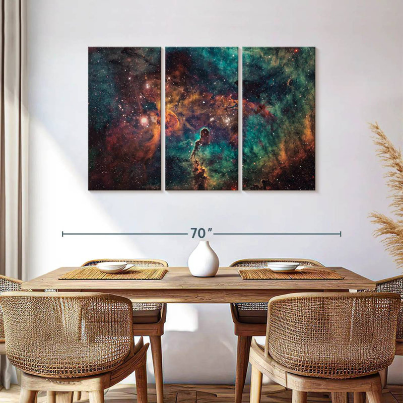 Oberle Deep Space Nebula, 36" H x 57" W