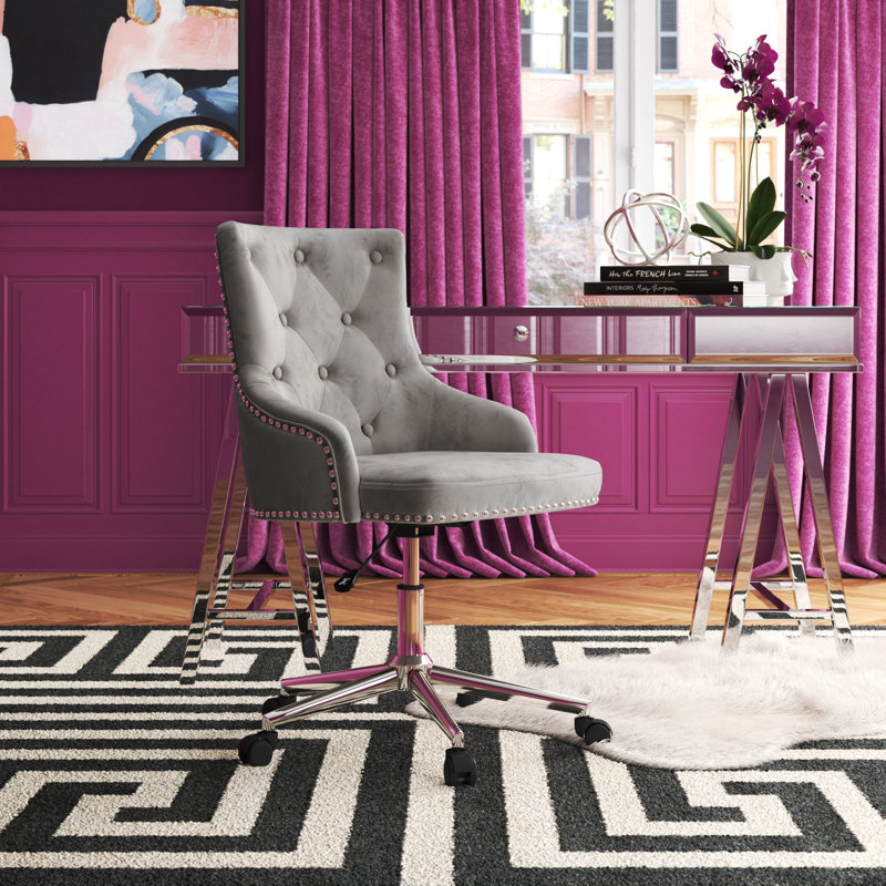 Chaise de travail Cody, Gris