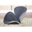 Chaises en velours avec support en métal - pour un salon élégant recouvert de pattes dorées, différentes couleurs au choix-686291105
