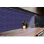 Sticker Self Adhesive Vinyl Splashback Wall Stickers 39,37x19,68 Inch Wall Tiles Tile Peel and Stick