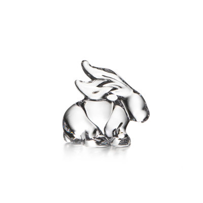 Handmade Glass Rabbit Figurine