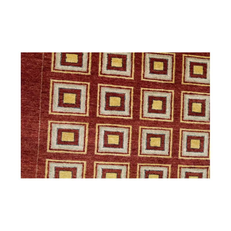 Wool Geometric Area Rug