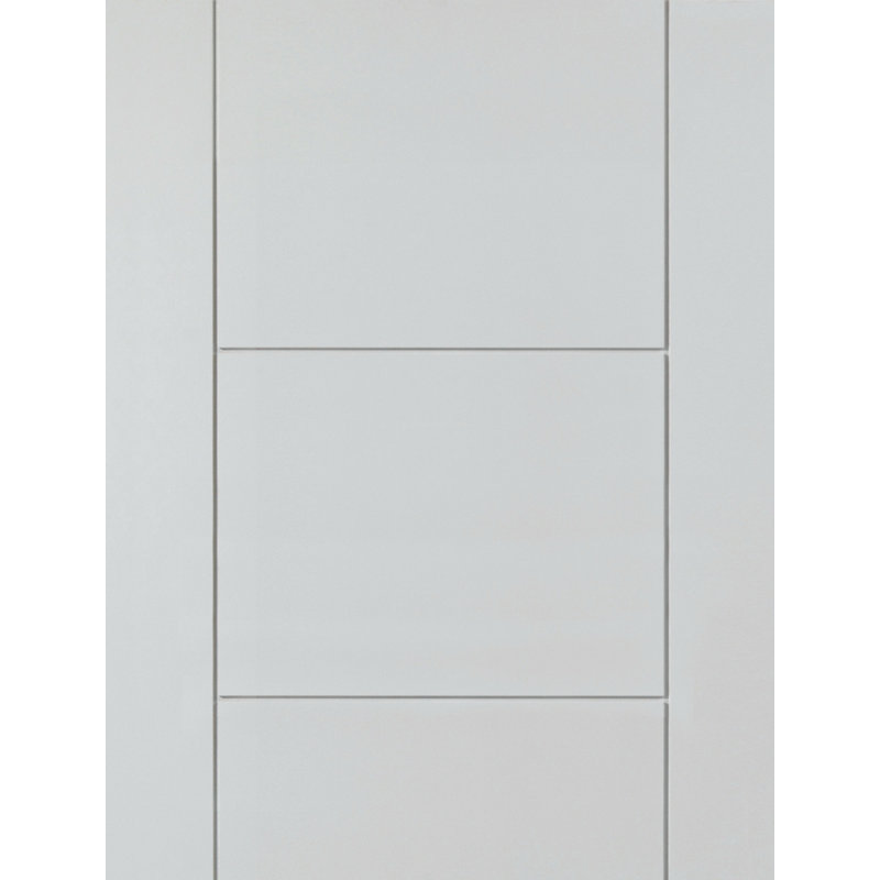 Latefia Fire Door Prefinished, 198.1cm H x 83.8cm W x 4.4cm D