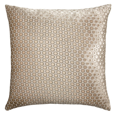 Dots Square Velvet Pillow Cover & Insert
