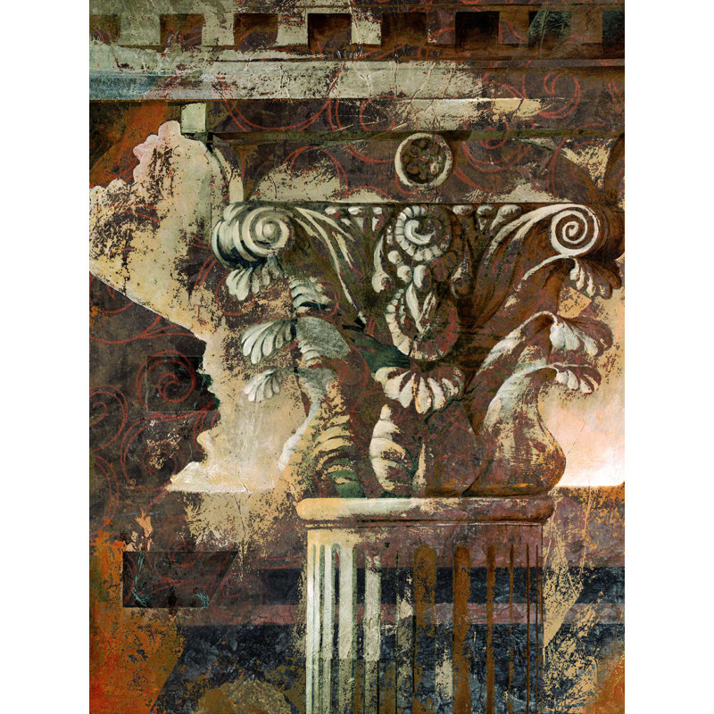 " Column From Hemispheres ", 40" H x 30" W