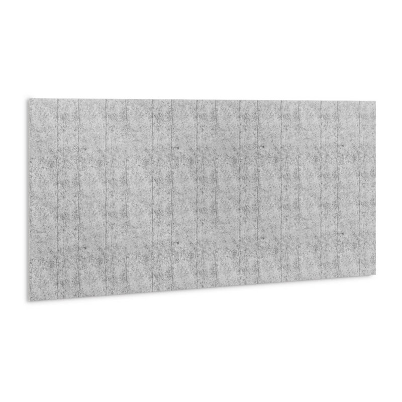 Coursey 50x100 cm Pvc Singular Tile in Grey