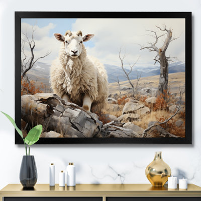 " Sheep Serenade Of Silence I "
