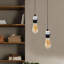 Bithlo 10x Industrial E27 single Pendant Light Holder Set – Williston Forge Adjustable Ceiling Fittings with 95cm Cable for Home or Commercial Use-149147326-149147357