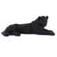 Large Black Polystone Resting Panther, 26" X 10"-51955214