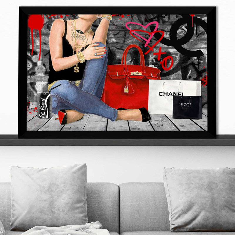 Soho (Horizontal) par By Jodi - impression, Cadre noir, H 27,5 po x l 39,5 po x P 0,75 po