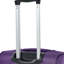 Valise extensible mauve 3P - Valise avec poignée 3 pièces