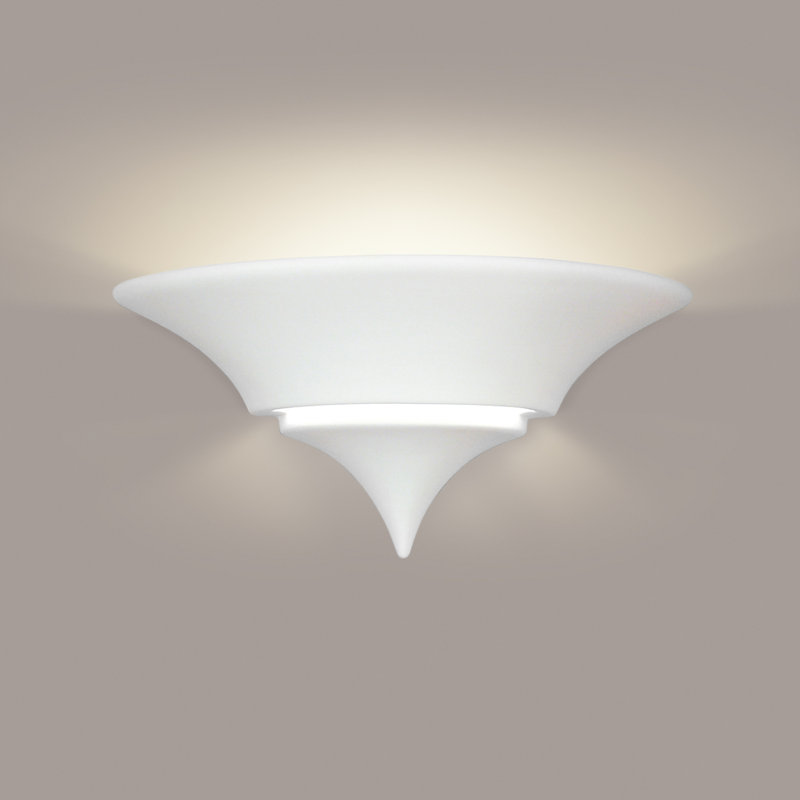 Themis Ceramic Flush Mounted Sconce