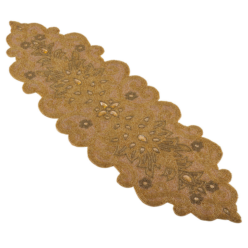 Alaqua Table Runner, Gold
