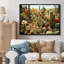 «Broaderick Coral Green Cactus Field I» sur toile-841832099-841830812