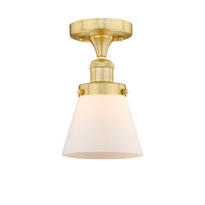 Plafonnier semi-encastré 1 lumière Cone