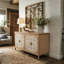 Buffet en bois 4 portes, buffet brun