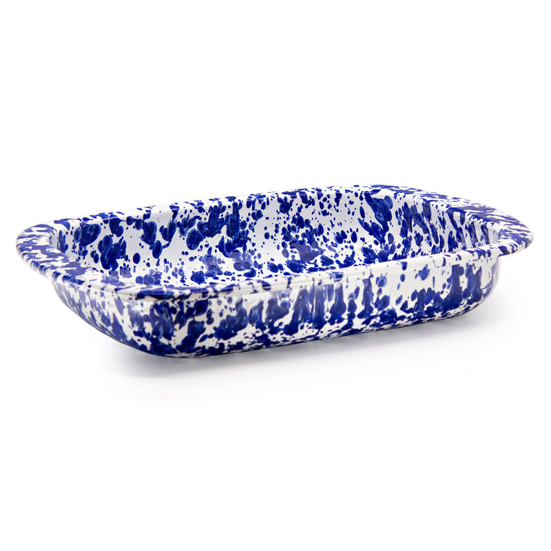 Swirl Baking Pan, Cobalt Swirl