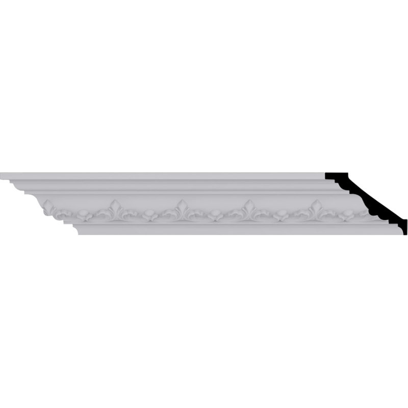 Empire White Polyurethane Crown Moulding 94.5"