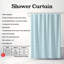 Aqua Shapes - Rideau de douche Premium-1779420026