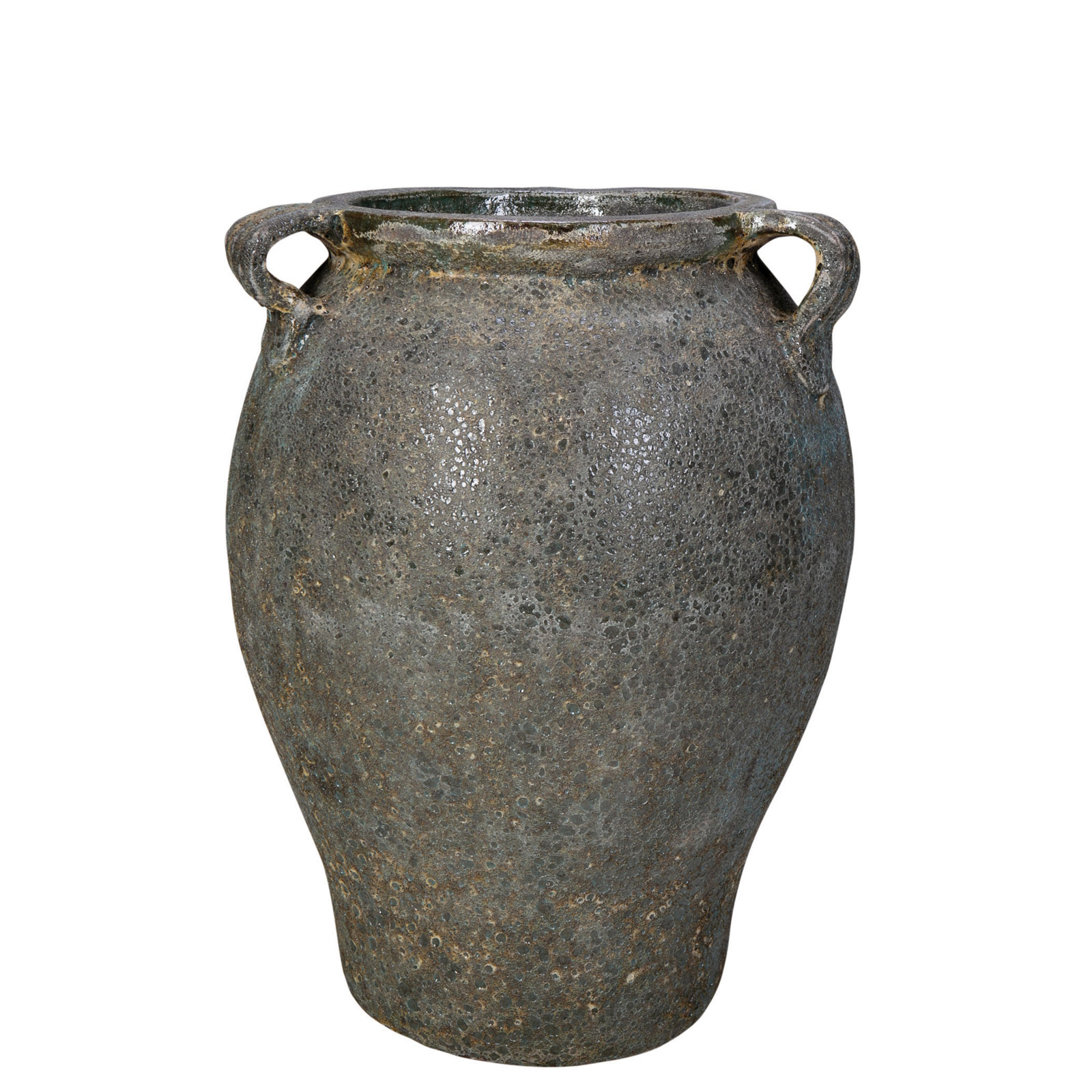 Vasilios Jar - Dark Lunar Blue, 28" H x 18" W x 18" D
