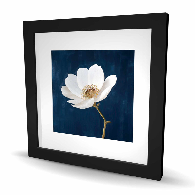 Branche crochue - imprimé botanique floral beige pour la décoration intérieure, Noir, H 16 po x l 16 po