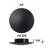 2-pack Black Aluminum Round Disc Led Indoor Outdoor Wall Lantern Sconce-754756036