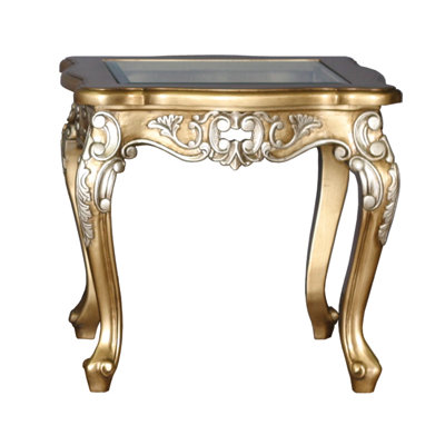 Mifflinville Glass Top End Table