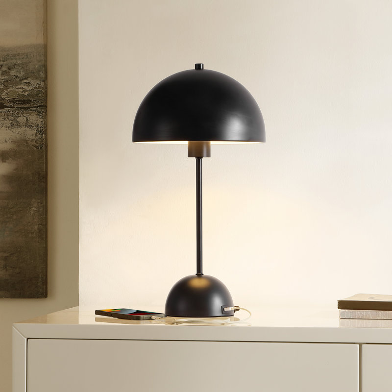Tulle Metal USB Table Lamp