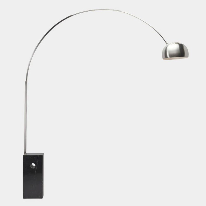 Luna Arc Floor Lamp, Black