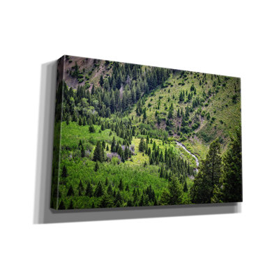 Toile épique Graffiti «Sun Valley» par Rick Berk, 60 po x 40 po
