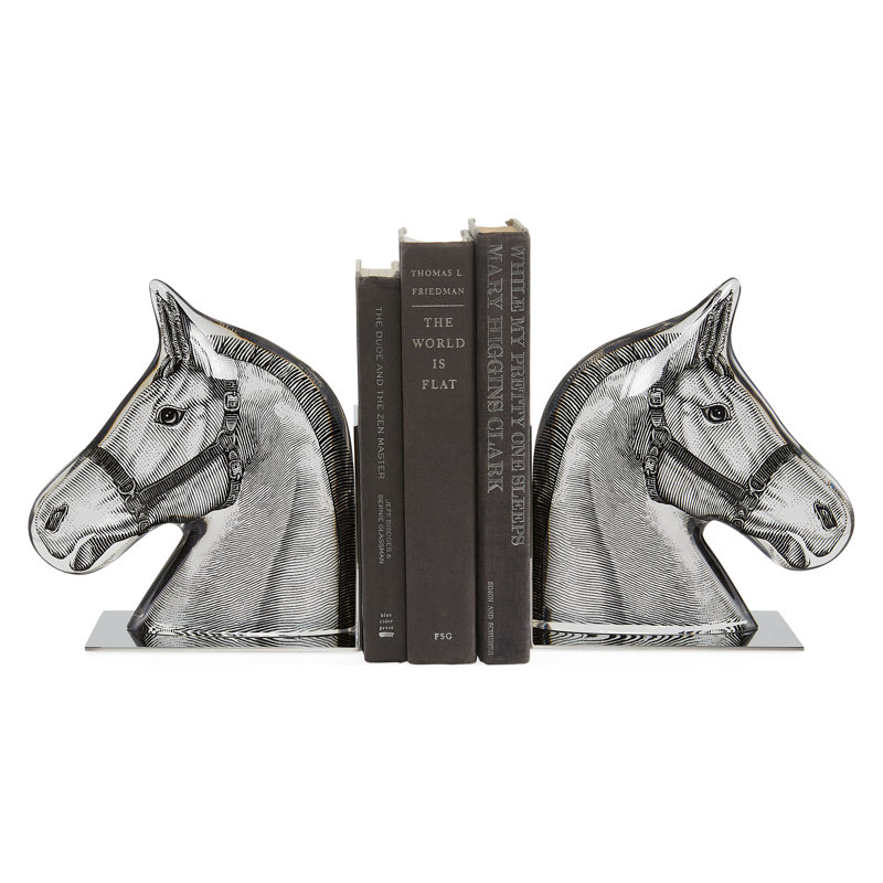 Serre-livres en résine