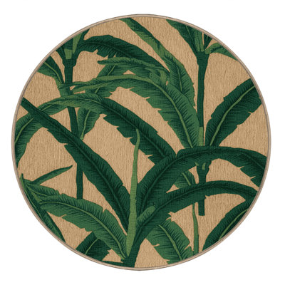  Tapis hawaïen lavable Ti Plants
