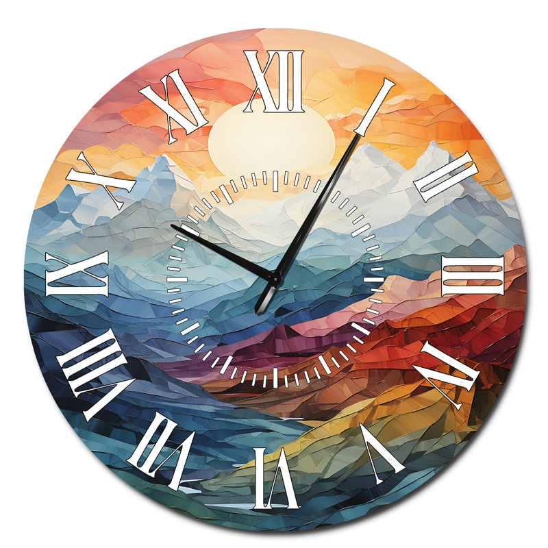 Horloge murale, Surdimensionné