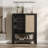 Pomodoro Boho Shoe Cabinet with Adjustable Shelves-542316329-561478555