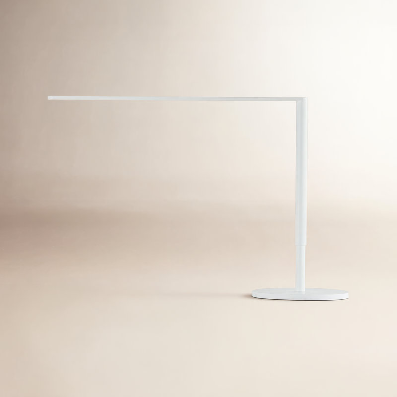Lady7 LED Desk Table Lamp, Matte White