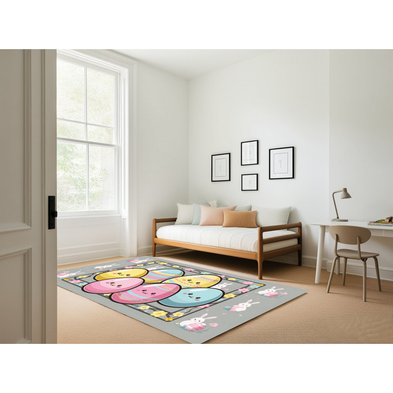 Tapis de vacances de Pâques The Holiday Aisle®, Rectangulaire 2 pi x 3 pi