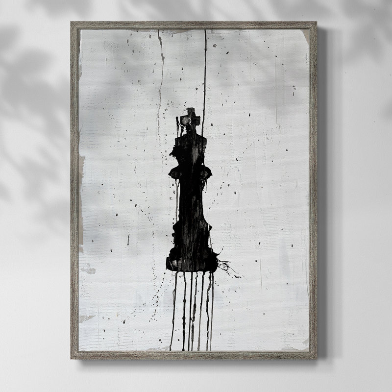 Rehearsal I Framed Print - Solid Wood, 15" H x 12" W