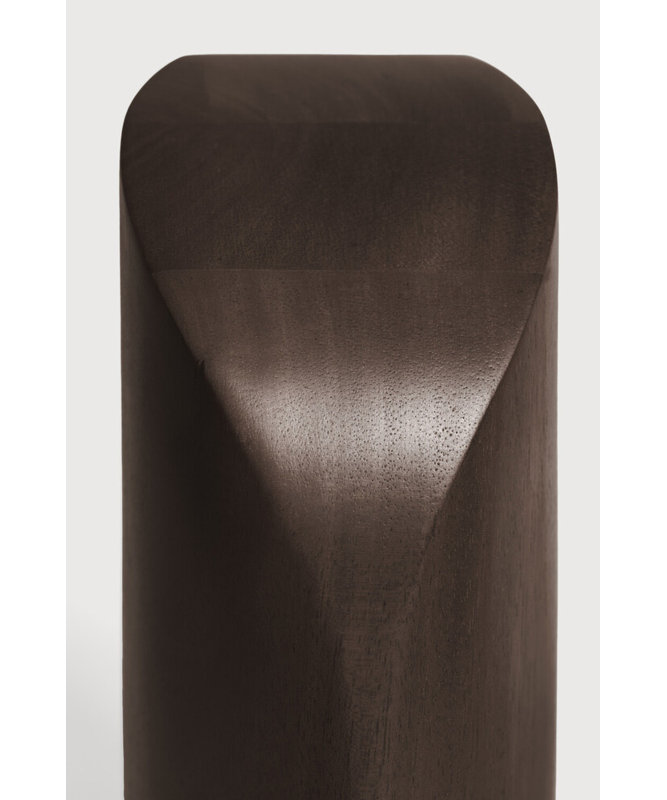 Pi Solid Wood Bookends, Walnut