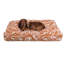 Lit pour animal de compagnie rectangulaire moelleux réversible avec housse lavable-106171333-106171332